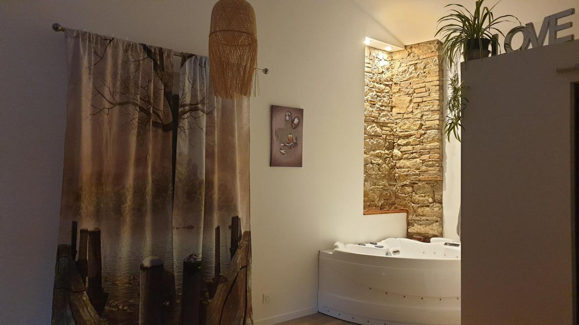 Love Room- Spa- Escale Amoureuse Puygaillard-de-Quercy Buitenkant foto